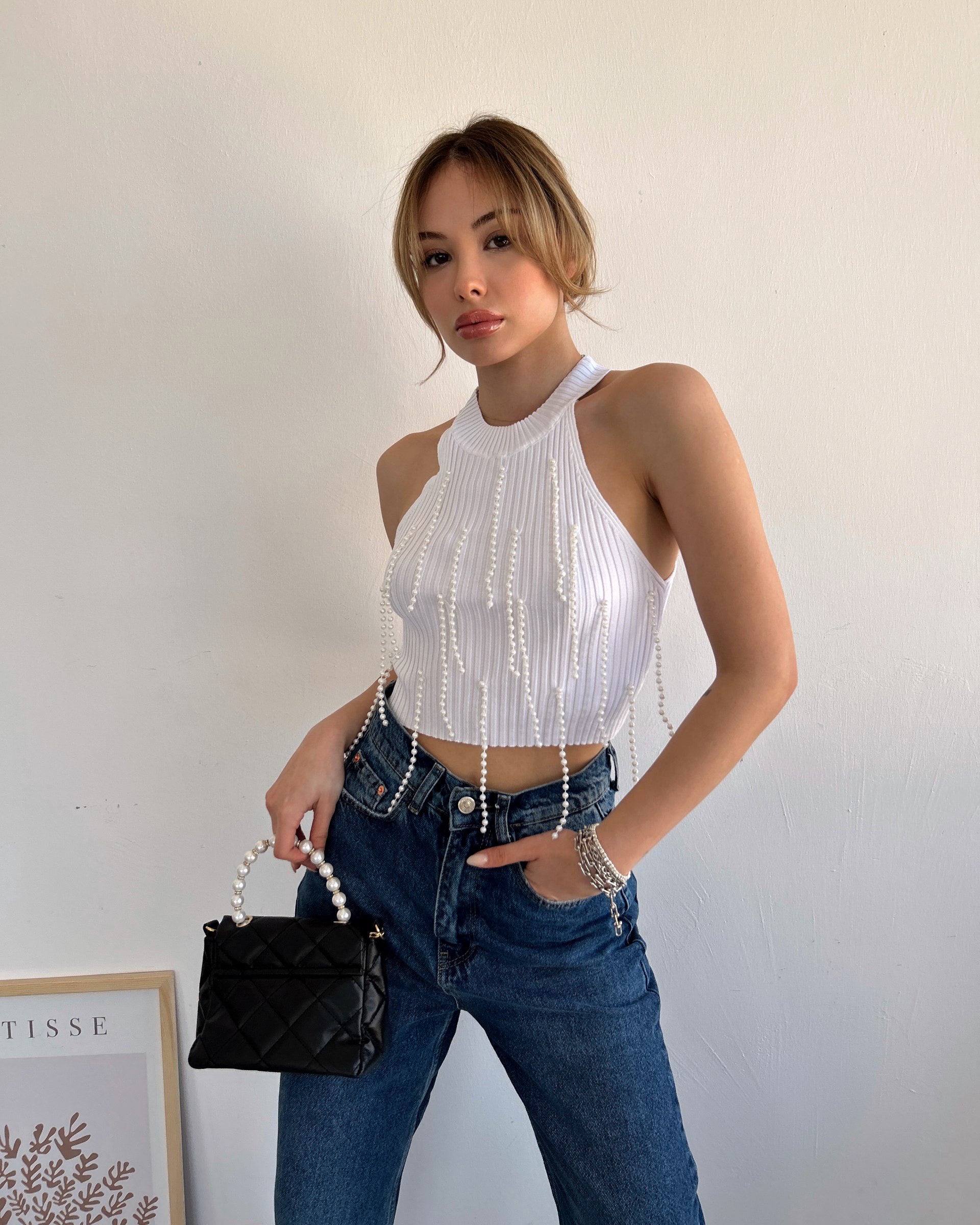 STYLE-White-Pearl Top